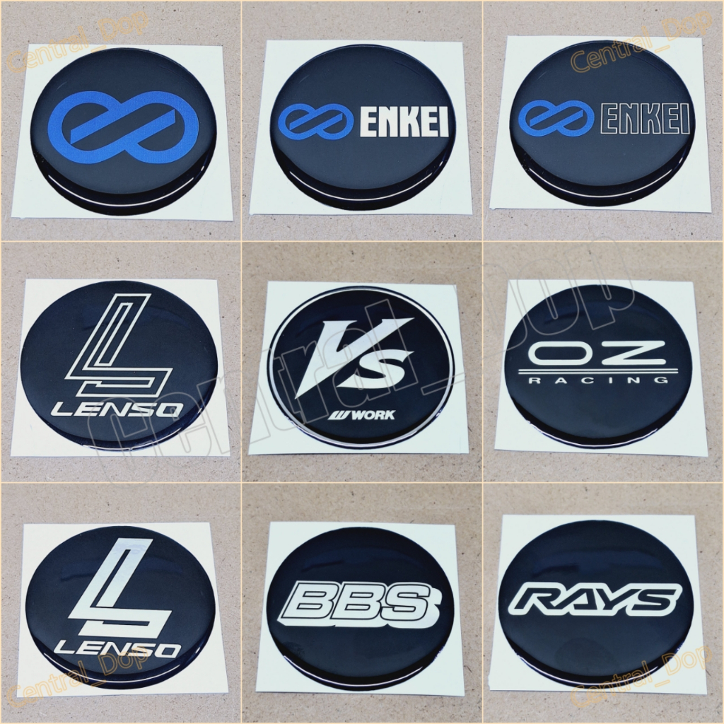 Emblem dop velg mobil Universal diameter 6cm