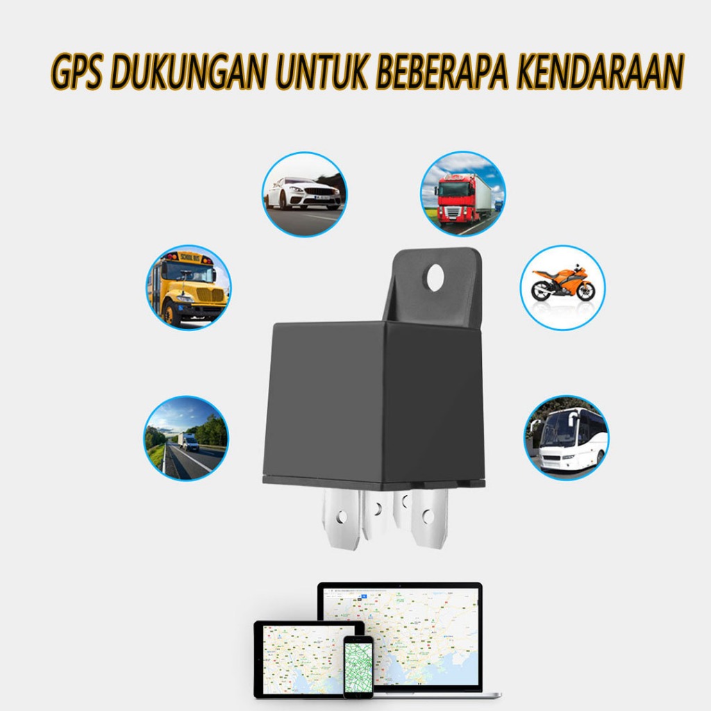 Pelacak GPS Relay H325 CJ720 MV720/GPS Pemutus Bahan Bakar dan Daya Perangkat Anti-pencurian