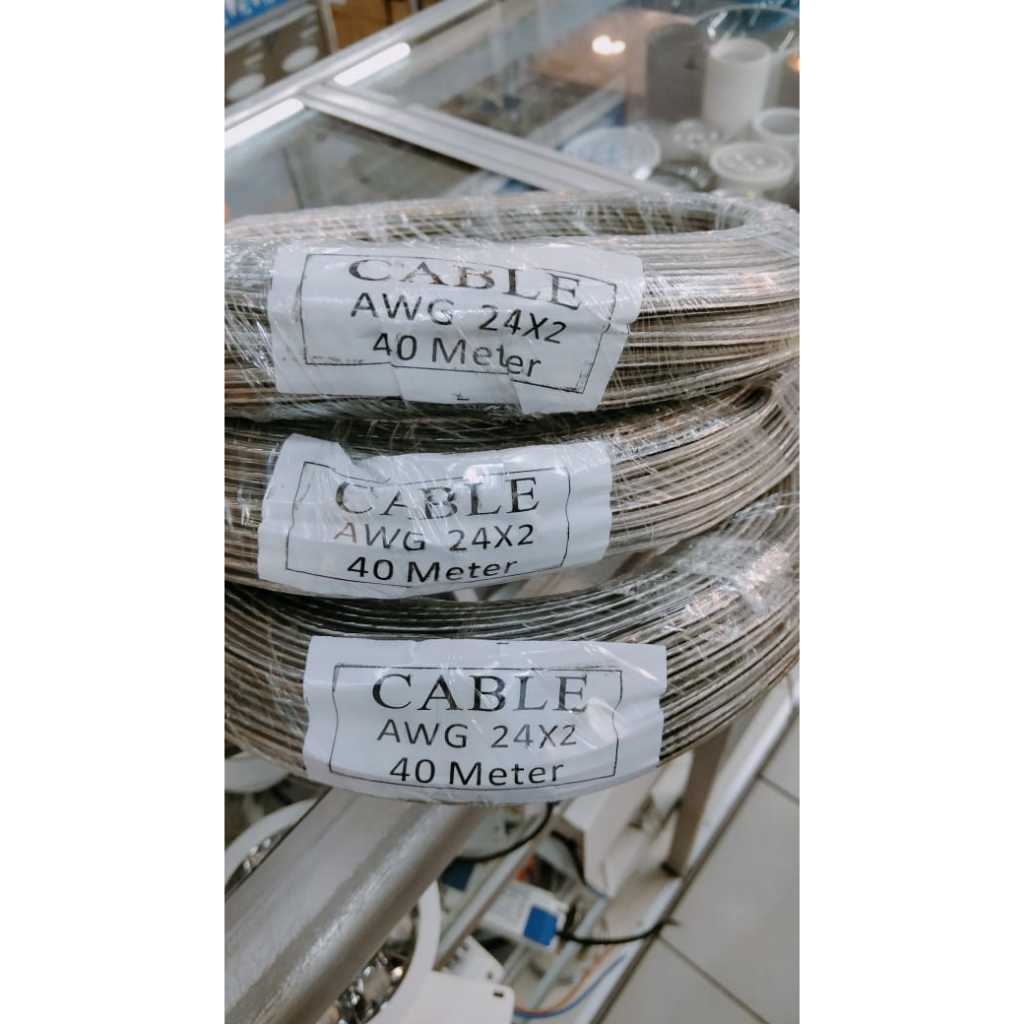 KABEL AWG 24X2 40METER KABEL AWG 24