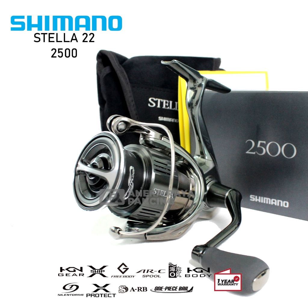 REEL SHIMANO STELLA 22 | RIL SHIMANO FRESHWATER | RIL SPINNING TERBAIK | RIL GALATAMA TERBAIK | RIL 