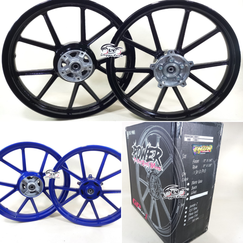 Velg Pelek Racing Power GP DRAG Yamaha MX King MXKING MX-King 150
