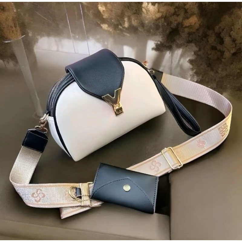 Vanya Bag Tas Selempang Wanita 3 Ruang Resleting FHASION