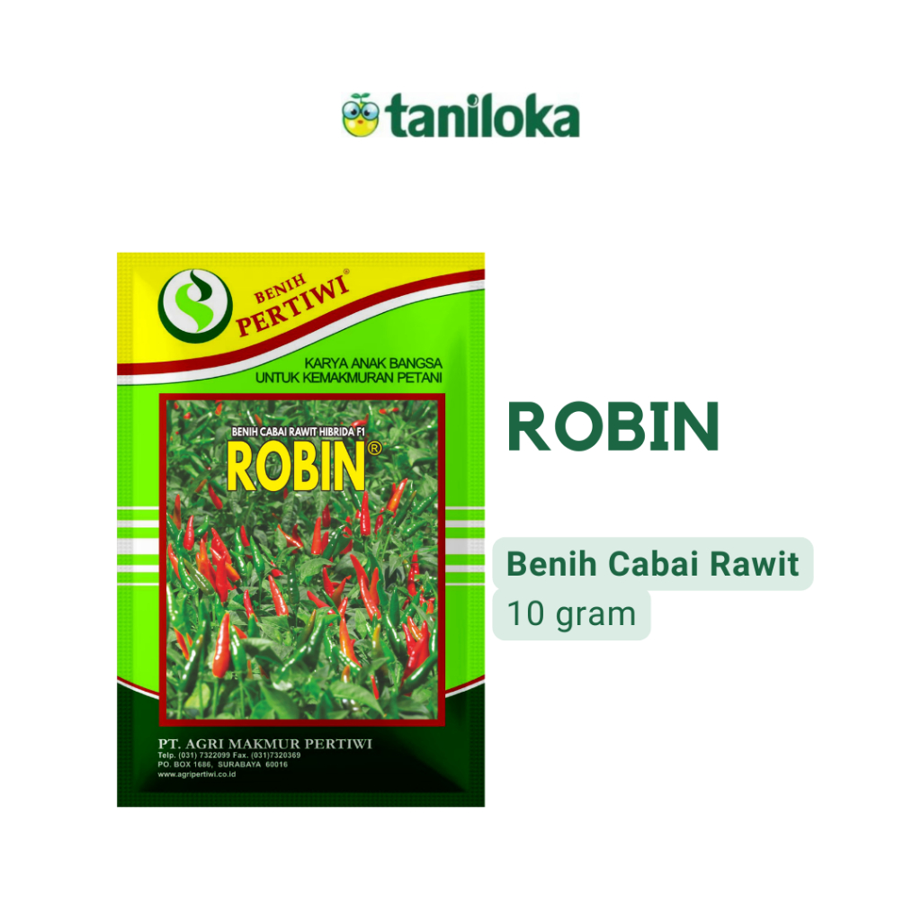 Benih Pertiwi - Benih Cabai Rawit Robin (10 Gram)