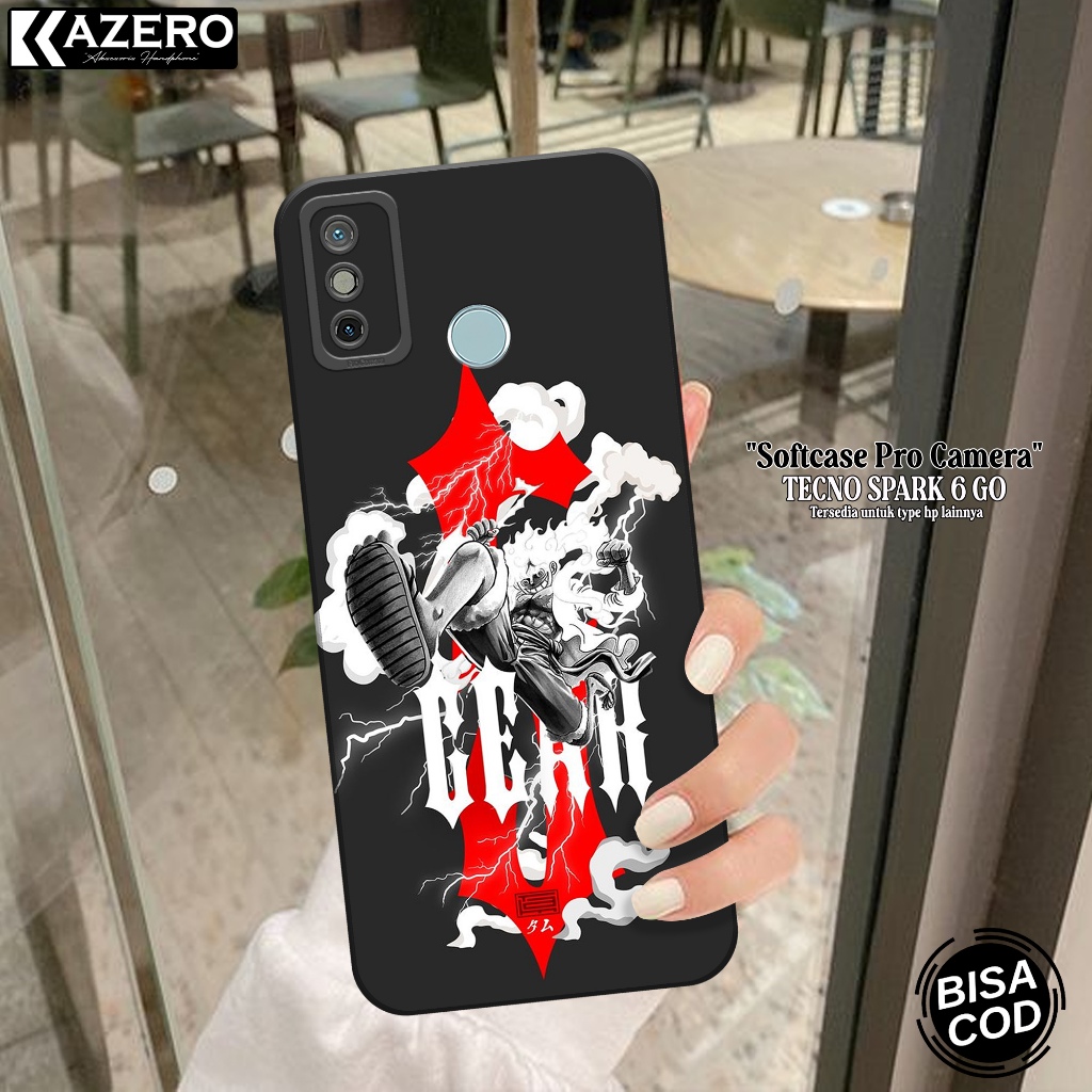 Silikon Tecno Spark 6 Go - Pro Camera - Fashion Case Anime Case Tecno Spark 6 Go  - Casing Tecno Spa