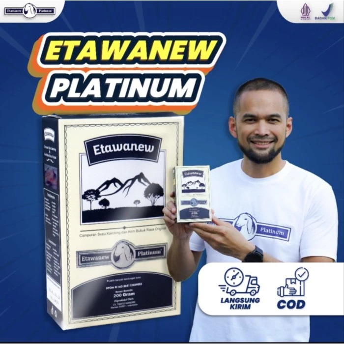 

Etawanew Platinum 200gr Original 100% - Susu Kambing Etawa Kualitas Terbaik Atasi Nyeri Sendi Pegal Linu