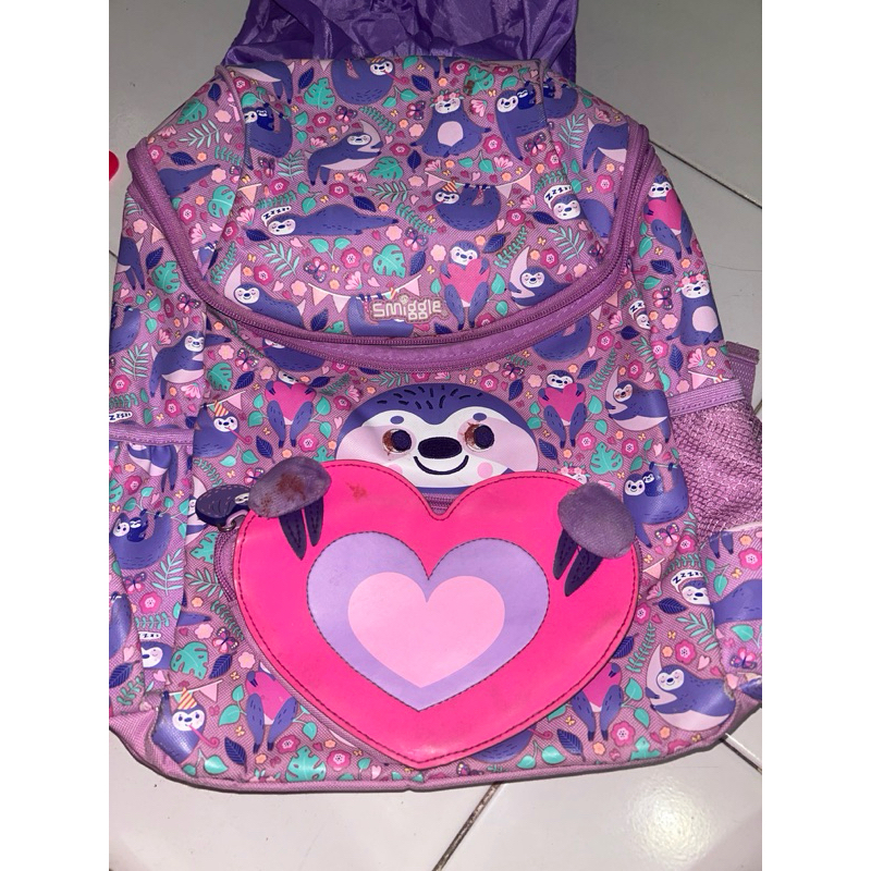 preloved ransel smiggle junior original
