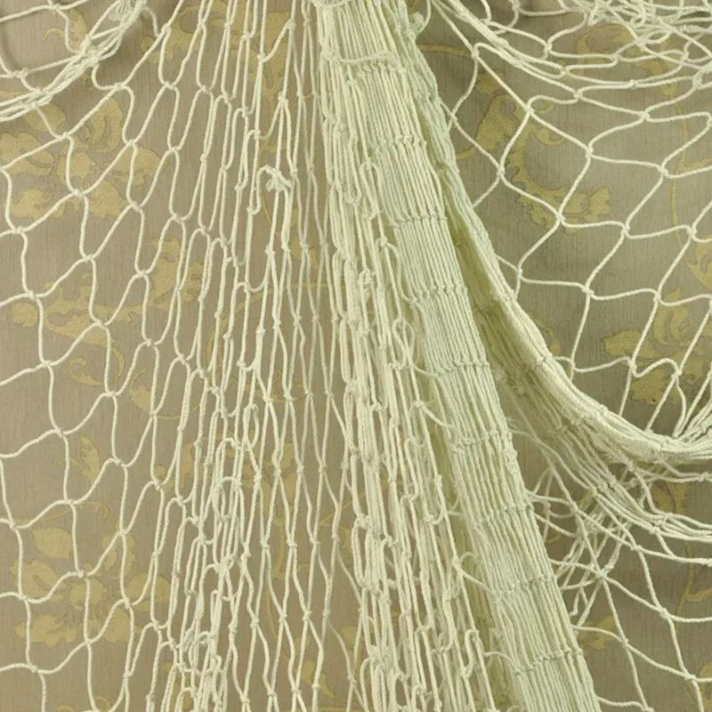 Hiasan Dinding Jaring Kerang Dekorasi Dinding Hiasan Dinding Gantung Jaring Ikan Gaya Mediterrania