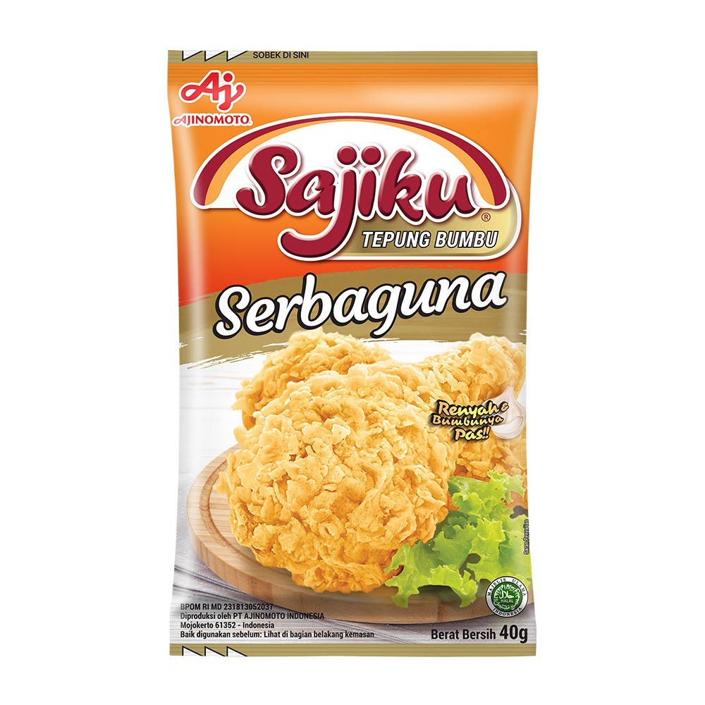 

Tepung Sajiku Serbaguna 40 Gr