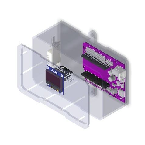 Case Expansion Board Shield IO Prototype for ESP32 DevkitC V4 38Pin OLED INCH I2C IIC 128X64 DHT22 A