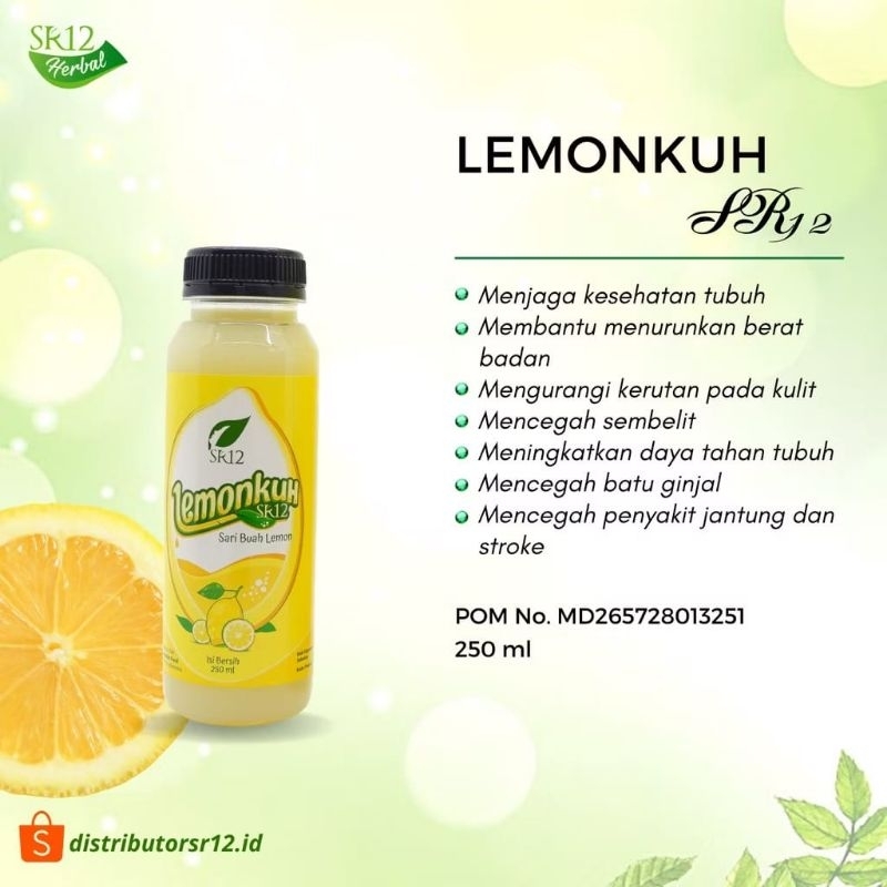 

Lemonkuh SR12 sari buah lemon asli munaman herbaldaya tahan tubuh dan diet alami 250ml