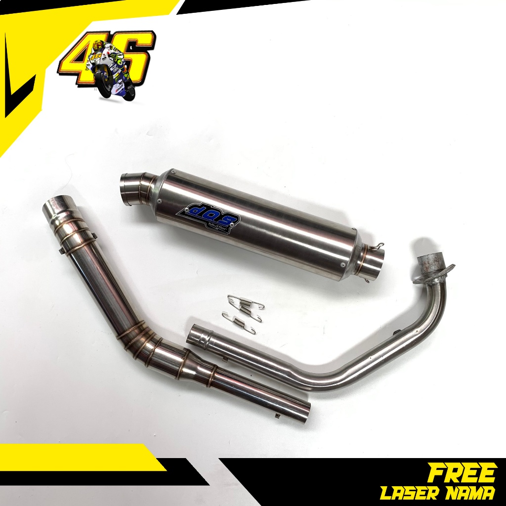 KNALPOT DOS CB GL MP TIGER VERZA VIXION BYSON SCORPIO