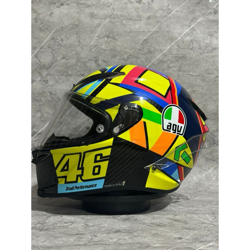 HELM CLONE AGV PISTA 1 : 1 FULL FACE SOLELUNA JOYSTICK 2016