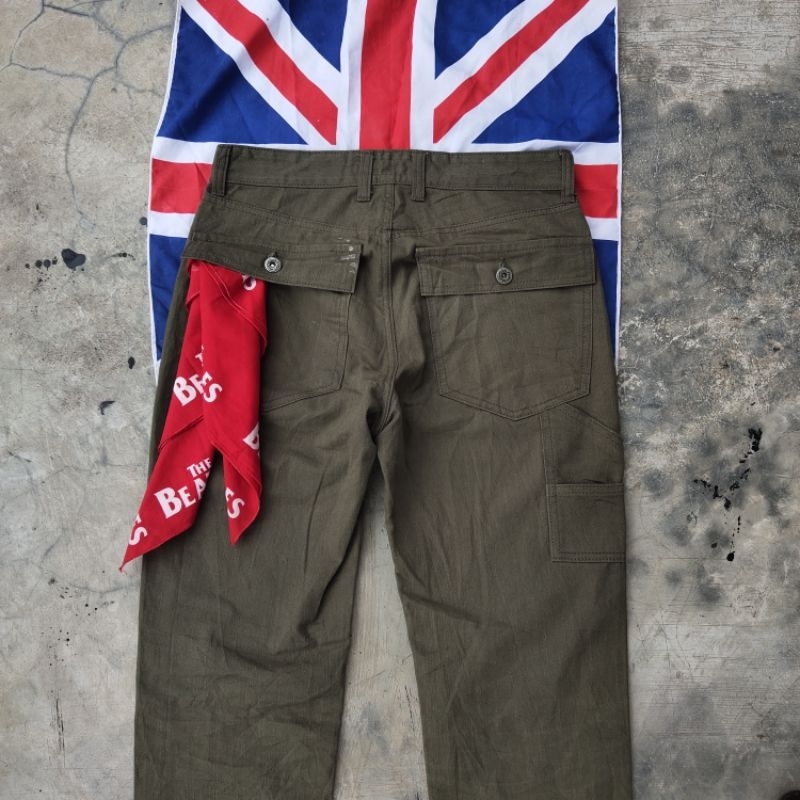 Carpenter Frizm Work Hijau Army