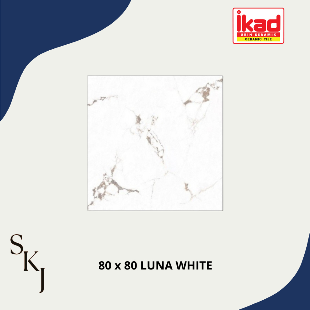 Granit Ikad Luna White 80x80 Kw 1