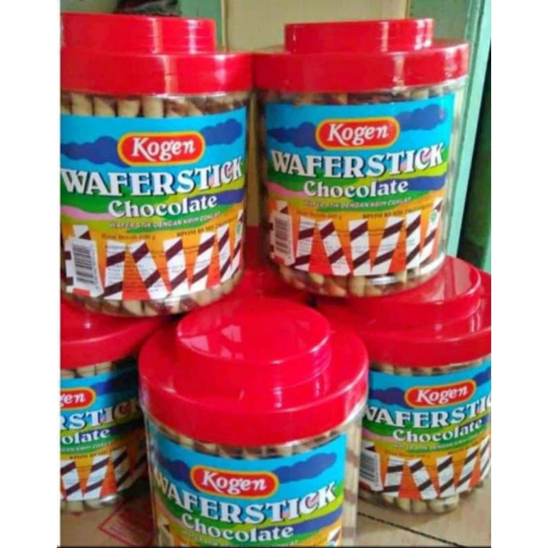 

wafer stick kogen chocolate berat 600g
