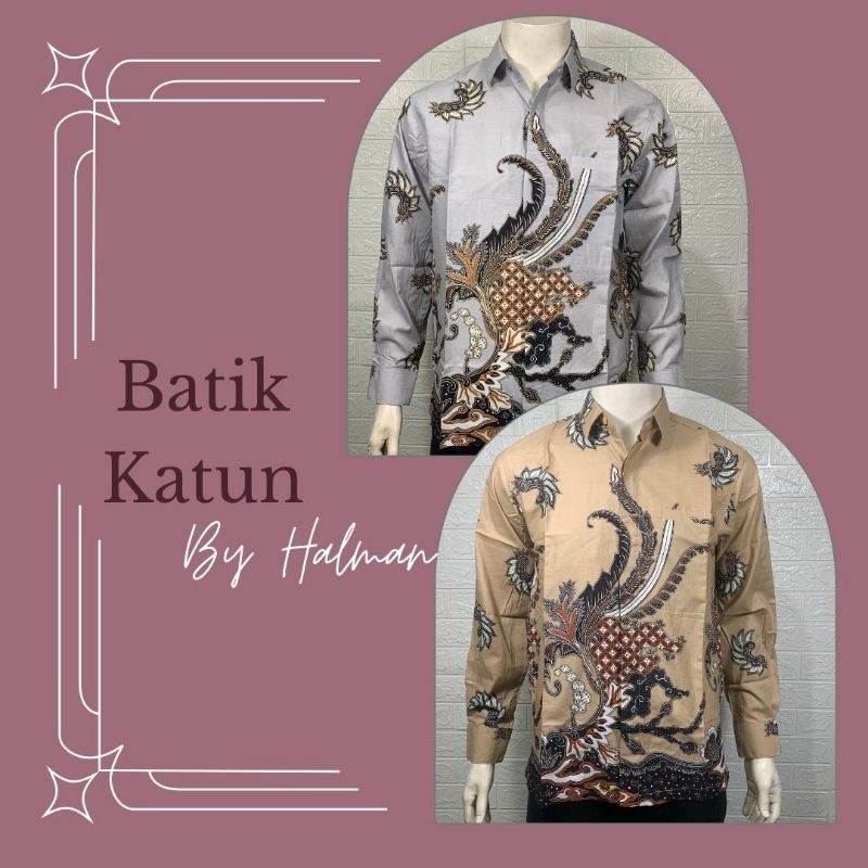 BATIK PRIA KATUN HALMAN PREMIUM 8394