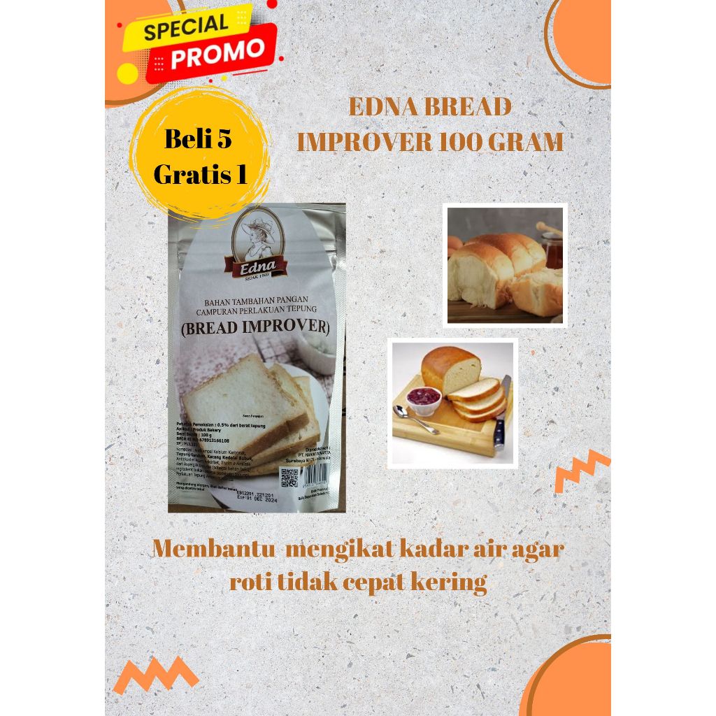 

Edna bread improver 100 gr