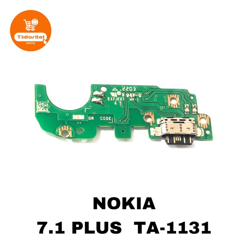 BOARD CONNECTOR CHARGER NOKIA 7.1 PLUS / PCB KONEKTOR CAS NOKIA TA-1131