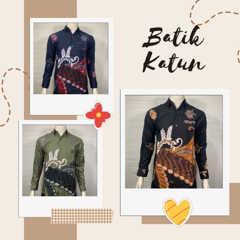 BATIK PRIA KATUN HALMAN PREMIUM 8327