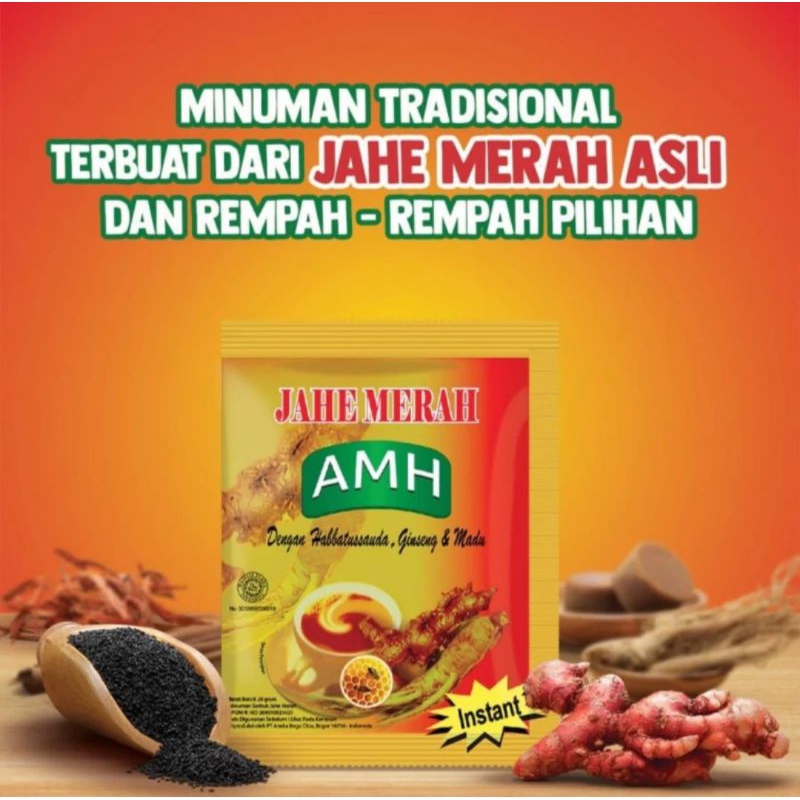 

JAHE MERAH AMH | MINUMAN TRADISIONAL REMPAH PILIHAN