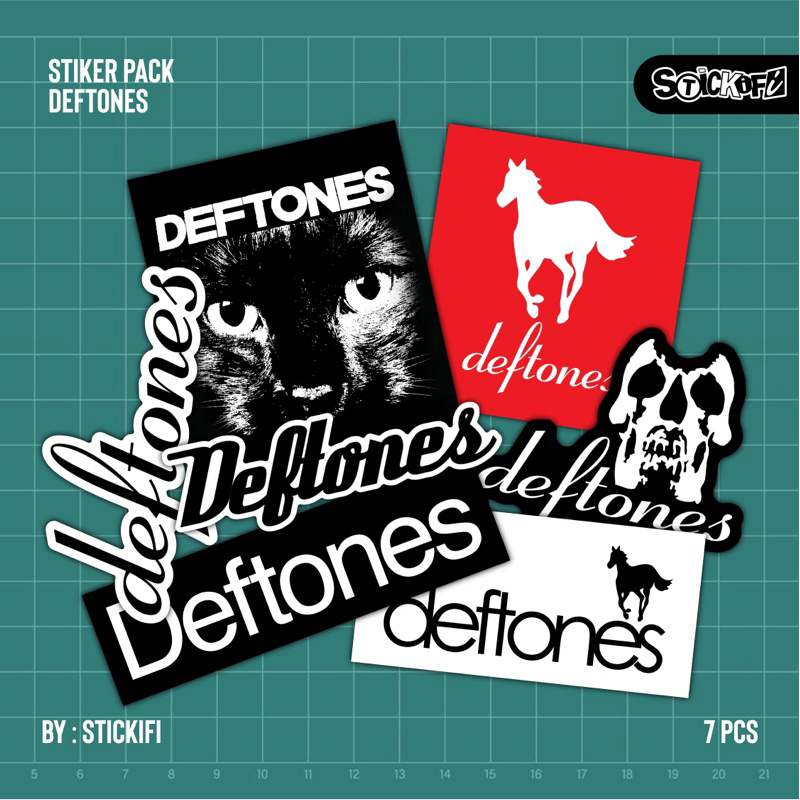 

STICKER PACK DEFTONES / STICKER AESTHETIC / STIKER BAND / STIKER MUSIK / STIKER METAL / STIKER PUNK / STIKER ROCK / STIKER LOGO / DIE CUT / WATERPROOF / TUMBLER / LAPTOP / HELM