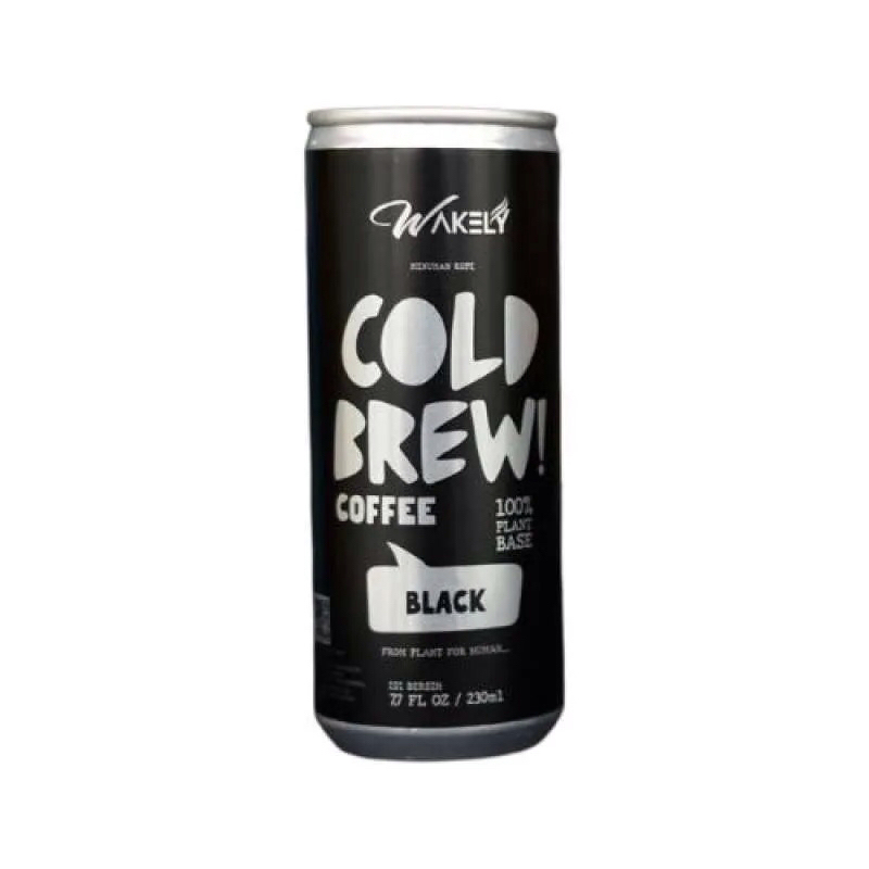 

Wakely Cold Brew Coffee Black Kopi Hitam Premium 100% Arabica Asli Indonesia