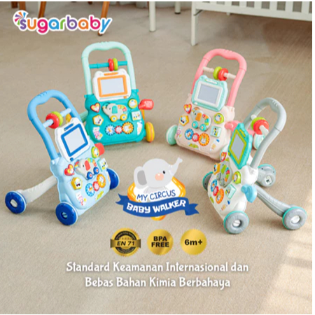 Sugarbaby My Circus Push Walker/Sugarbaby Mini Car Walker