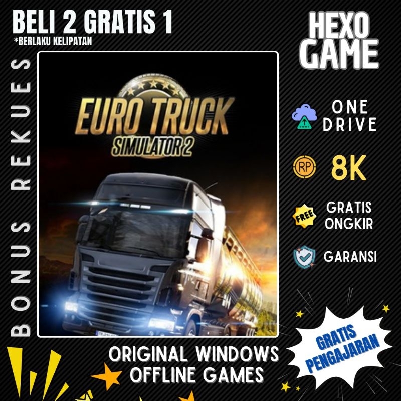 EURO TRUCK SIMULATOR 2 - GAME PC - GAME LAPTOP - LINK DOWNLOAD