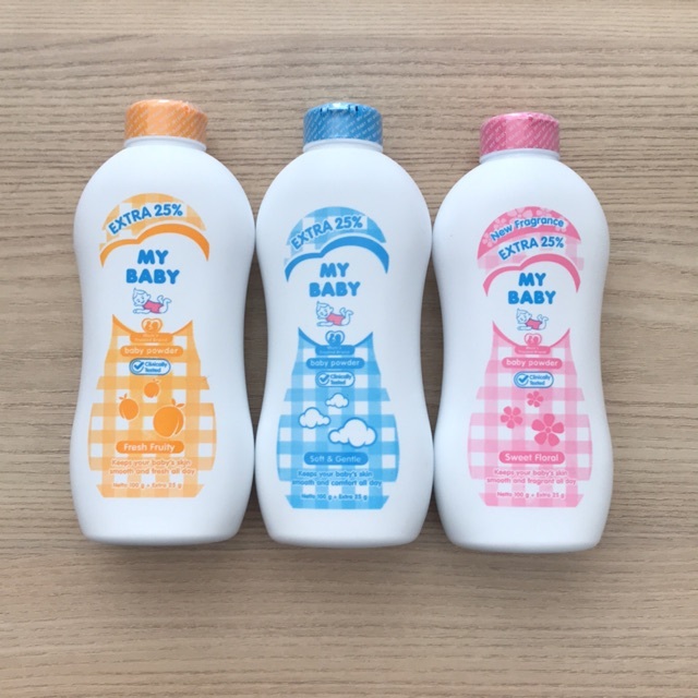 MY BABY Powder 100gr & 50gr - My Baby Powder Bedak Bayi