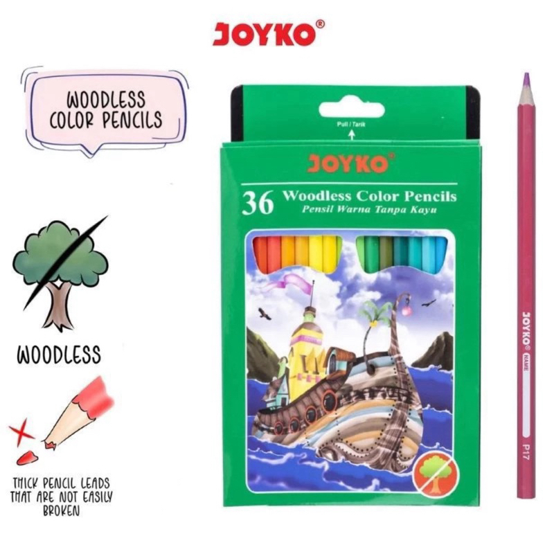 

Pensil Warna Joyko CP-122