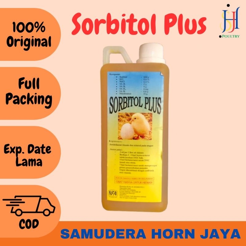 SORBITOL PLUS 1 L Multivitamin Untuk Anak Ayam DOC