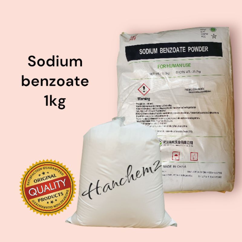 

sodium benzoate/benzoat/natrium benzoate/pengawet makanan @1kg