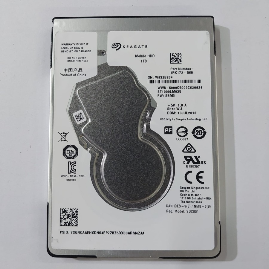 Hardisk laptop 1tb 2.5inch sata murah hdd notebook hdd ps second original 1TB