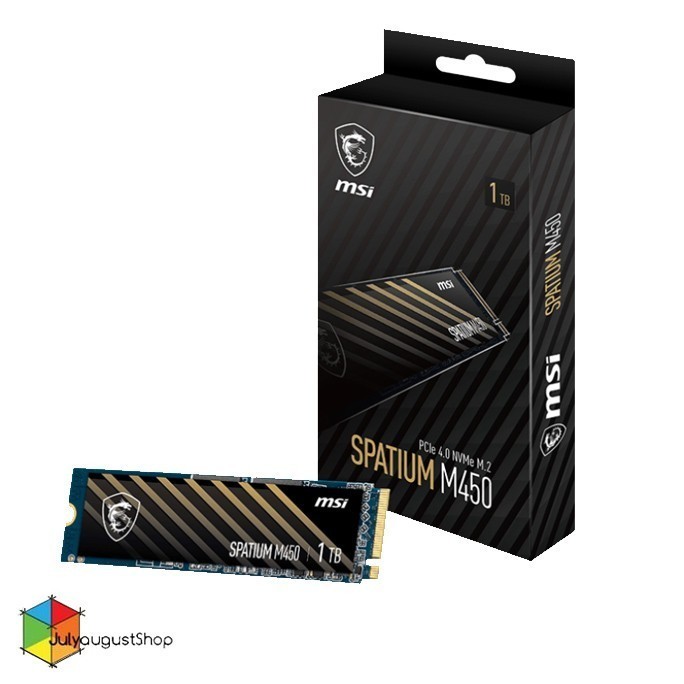 MSI SPATIUM M450 PCIe 4.0 NVMe M.2 - 1TB