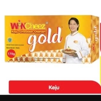 

keju WINCheez Gold Keju Cheddar Olahan170g atau Keju Parut