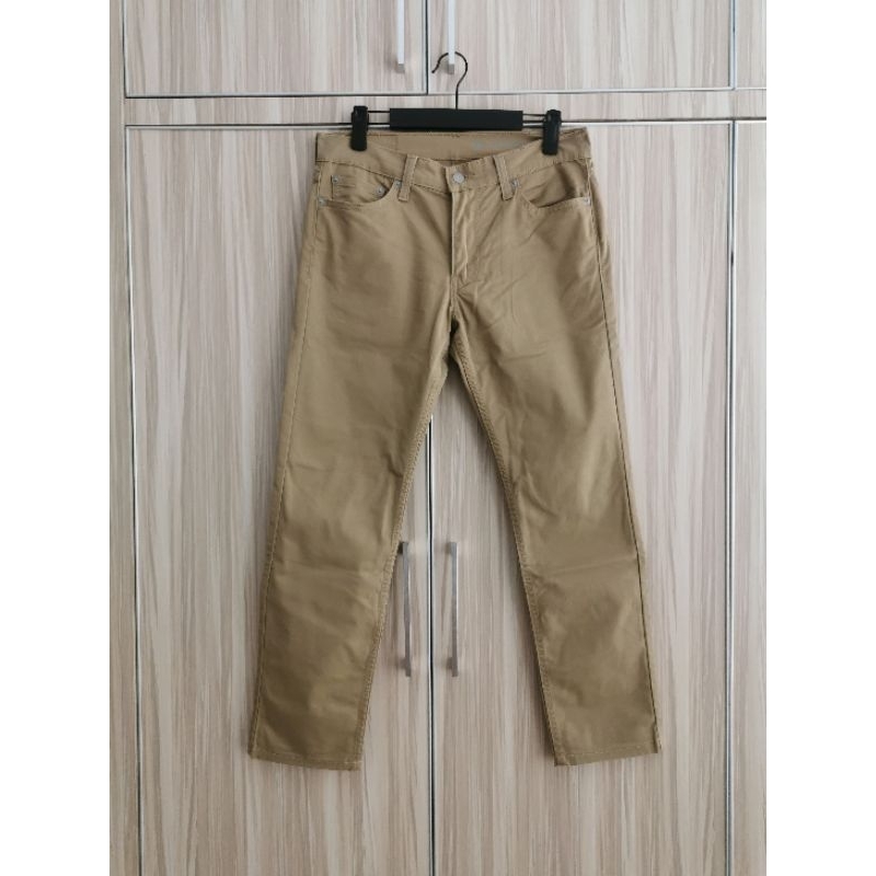 Levis 511 Xx Chinos Performance Taper khaki slim fit