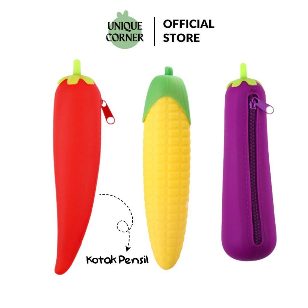 

UQ Tempat Pensil Seleting Pencil Case Dompet Model Buah Lucu Sekolah Kantor STY7003