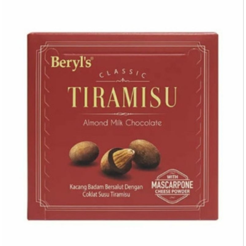 

Beryl's Tiramisu Almond Box Chocolate 65 g