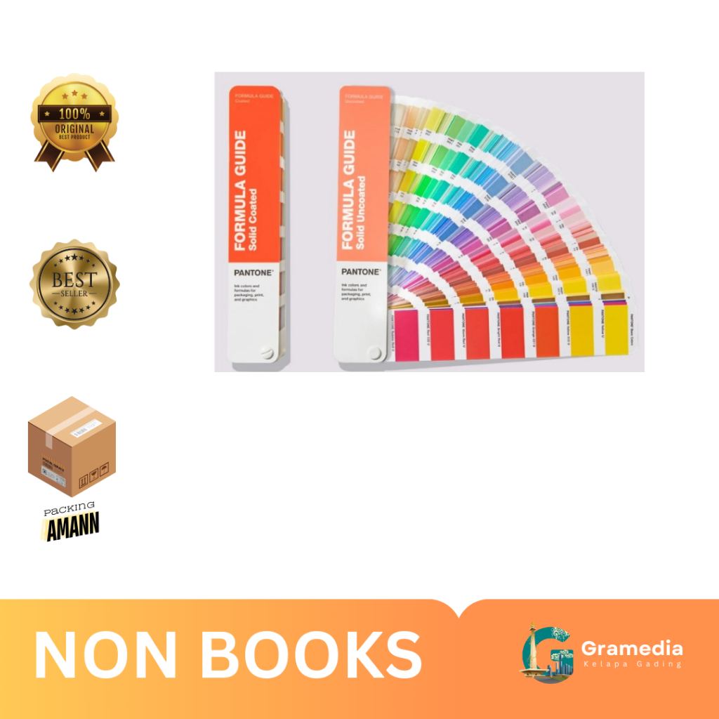 

Gramedia MKG - PANTONE GP1601B FORMULA GUIDE SOLID CTD & UNCTD