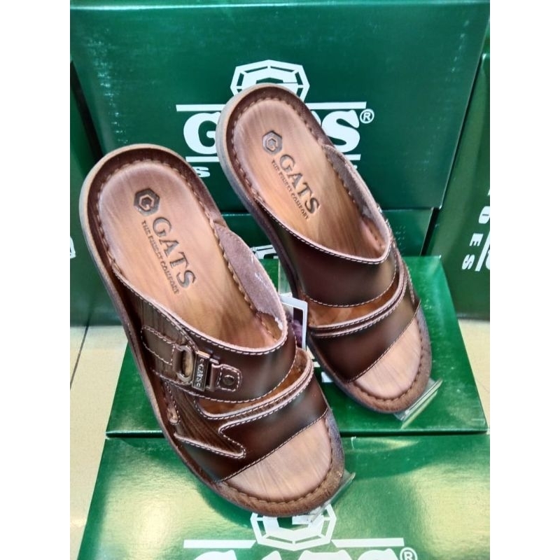 Sandal kulit Gats pria