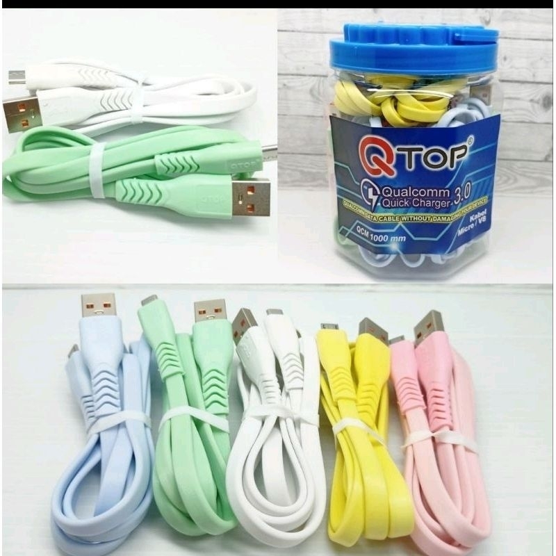 Kabel Qtop Macaron Micro/  Type-C Q-303