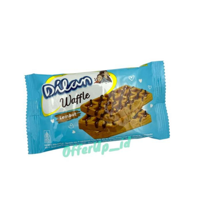 

Snack Dilan Waffle Dilan Bar rasa Cokelat Vanila & Caramel Lapis Cokelat