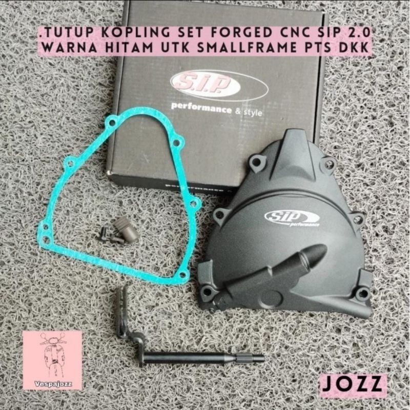 Tutup kopling Set SIP 2.0 Warna Hitam Utk smallframe PTS dkk