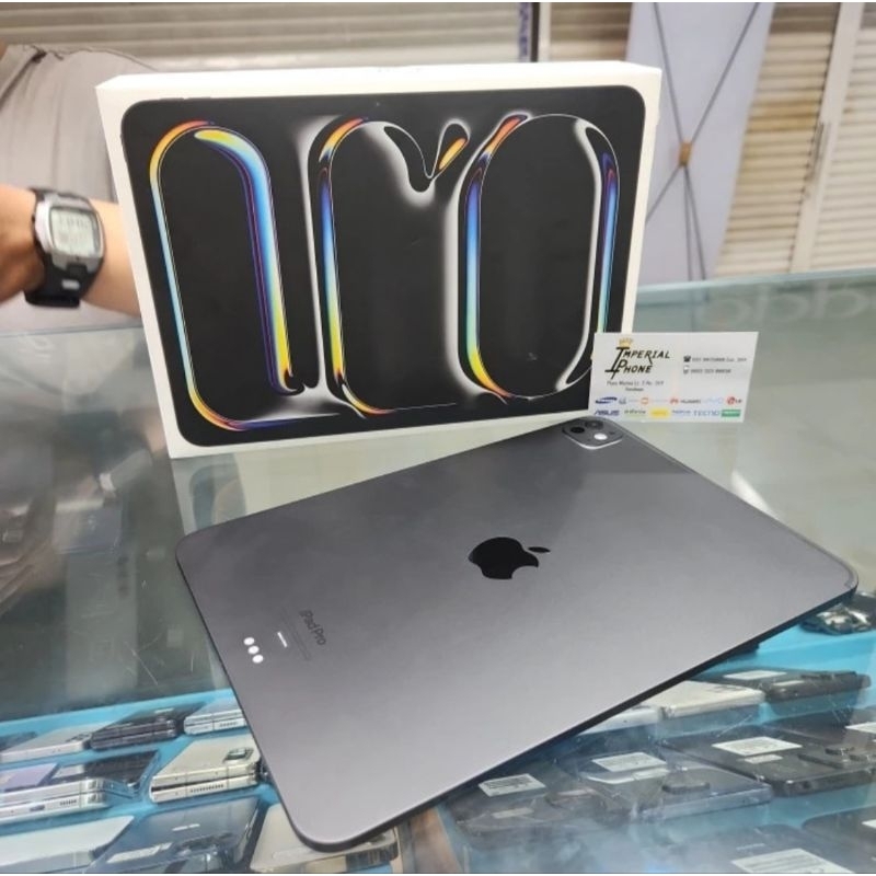 ipad pro 11" m4 2024 256Gb gen 5 wifi only resmi second