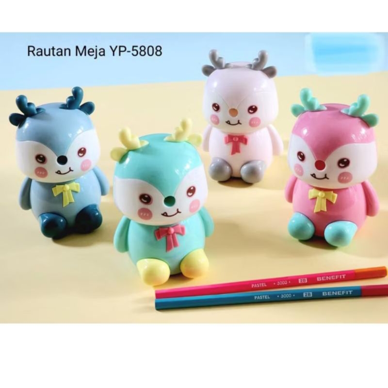 

RAUTAN PUTAR MEJA PENSIL BENTUK RUSA DUDUK SATUAN