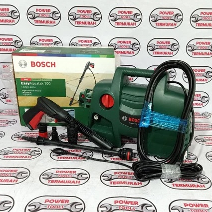 

Mesin Jet Cleaner BOSCH AQUATAK 100 / Pressur Washer 100 BAR 1200 WATT