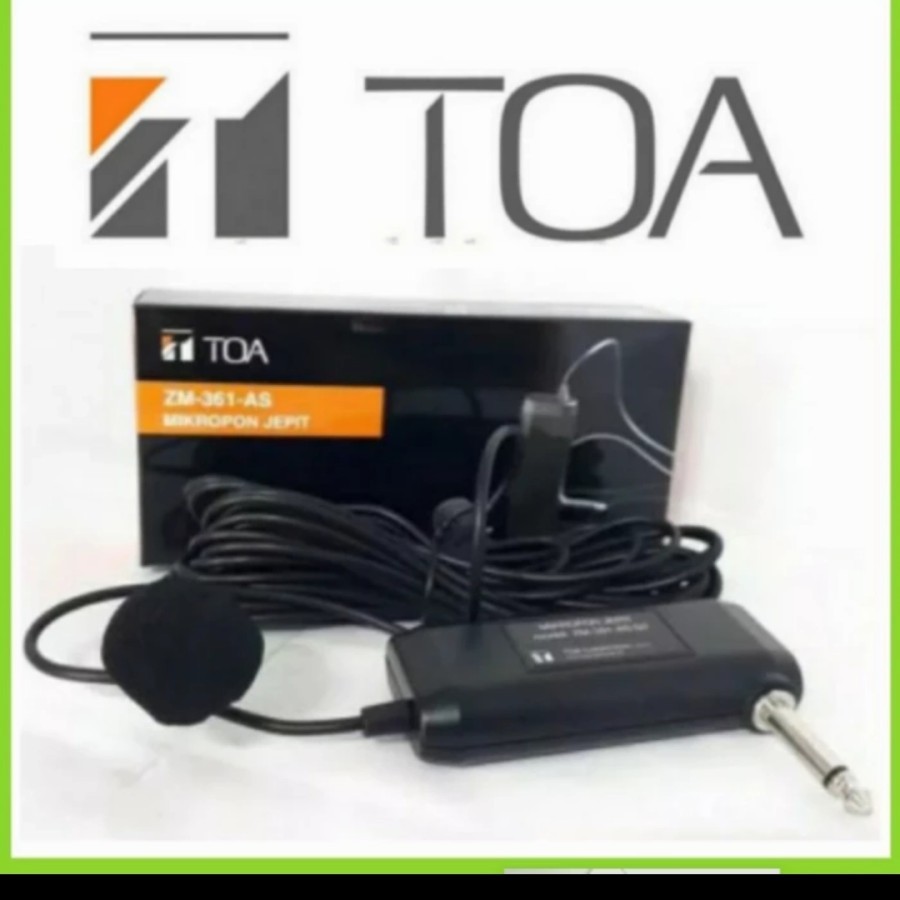 Mic Jepit TOA ORIGINAL ZM-361
