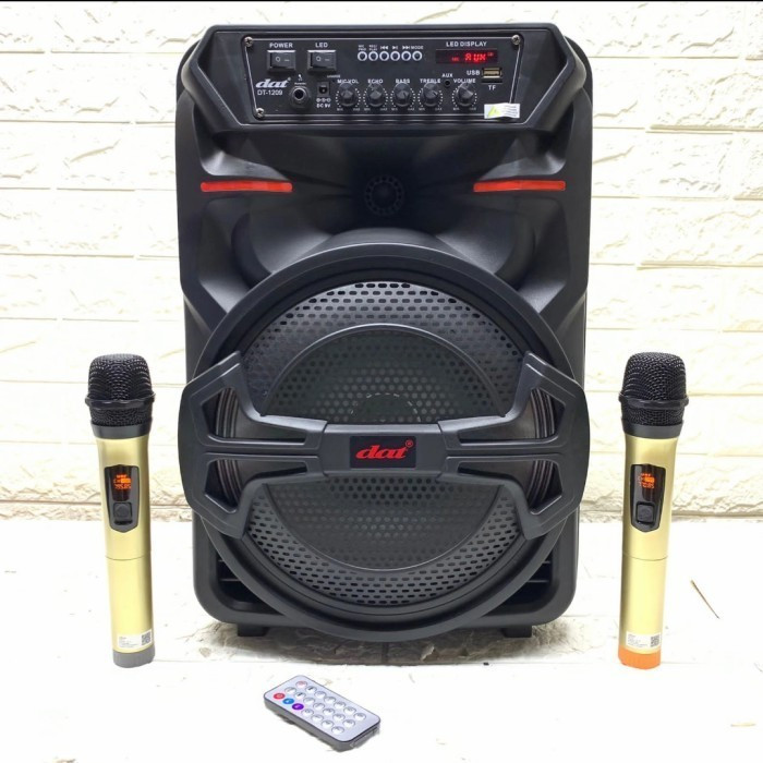 Speaker Portable DAT dt1209 dt 1209 original usb bluetooth