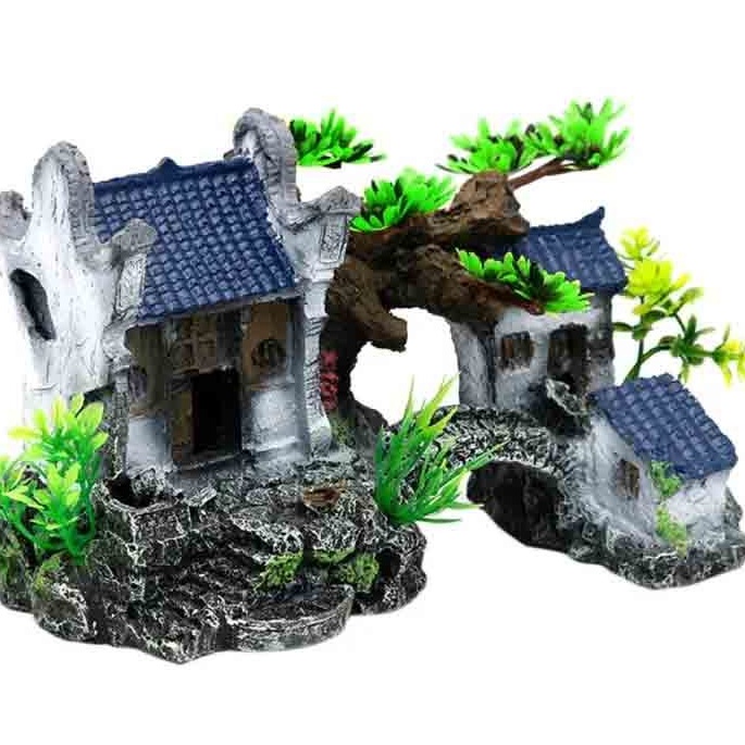 Baru Puas  Dekorasi aquarium rumah venezia italia Rumah Venezia italia ornamen aquarium rumah venezi