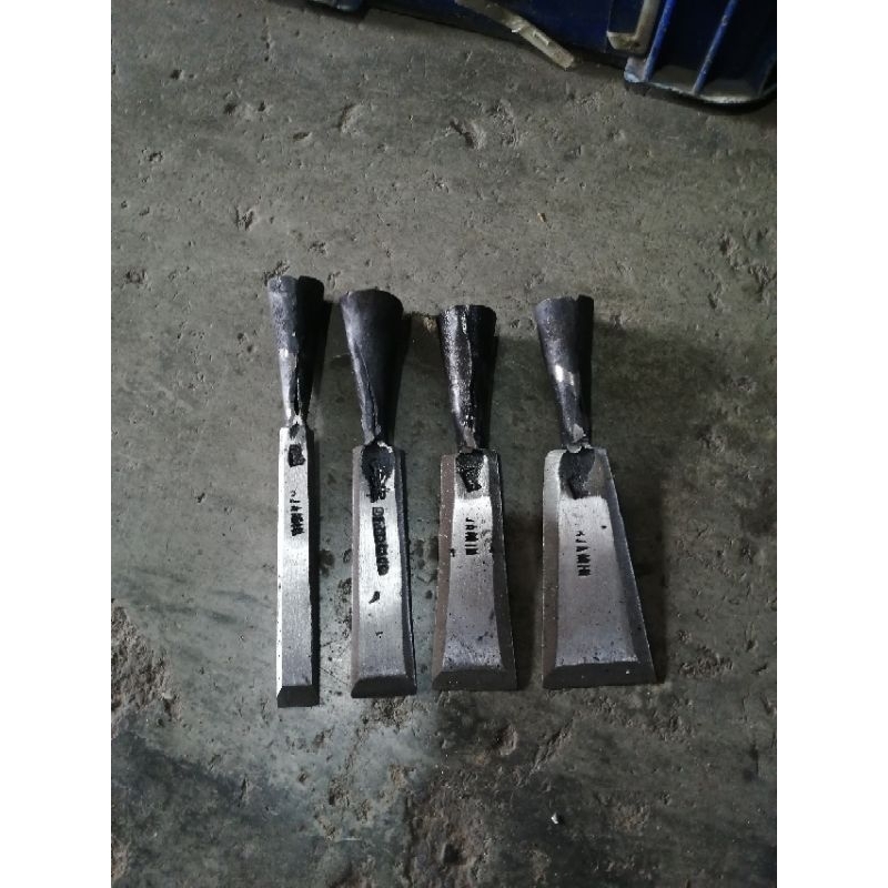 pahat kayu baja per asli 1set 2,3,4,5 cm